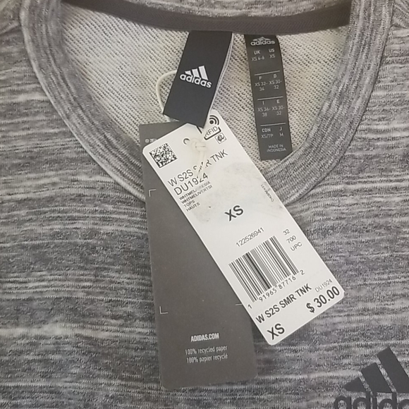 NWT Adidas tank size xsmall - Picture 2 of 7